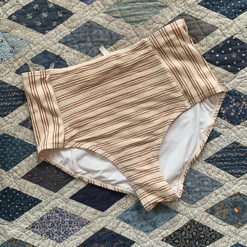 Rylee and cru high waisted swim bottom